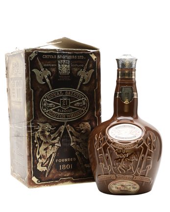 Royal Salute 21 Jahre alt Bottled 1970s Spode Decanter