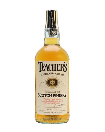 Teacher's Highland Cream Bottled 1980s