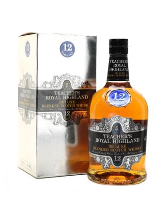 Teacher's Royal Highland 12 Jahre alt Bottled 1980s
