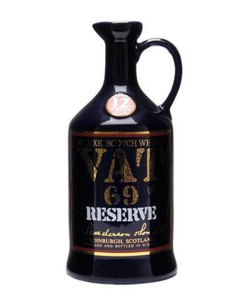 VAT 69 Reserve 12 Jahre alt Bottled 1980s