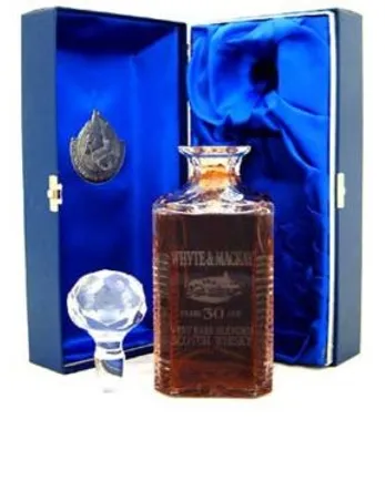 Whyte & Mackay 30 Jahre alt Crystal Decanter