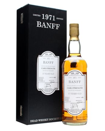 Banff 1971 37 Jahre alt Dead Whisky Society