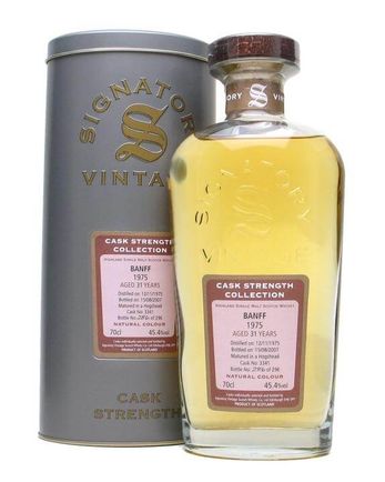 Banff 1975 31 Jahre alt Signatory Cask Strength Collection