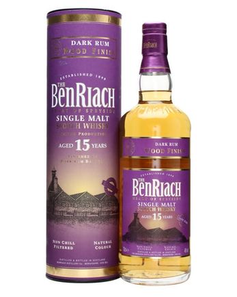 Benriach 15 Jahre alt Dark Rum Wood Finish