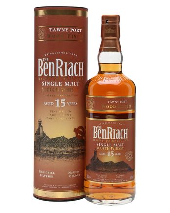 Benriach 15 Jahre alt Tawny Port Wood Finish