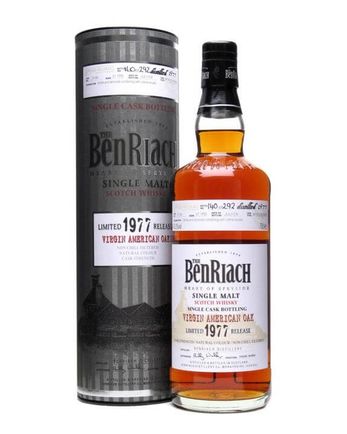 Benriach 1977 31 Jahre alt Virgin Oak