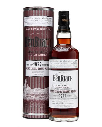 Benriach 1977 34 Jahre alt Pedro Ximinez Sherry Finish