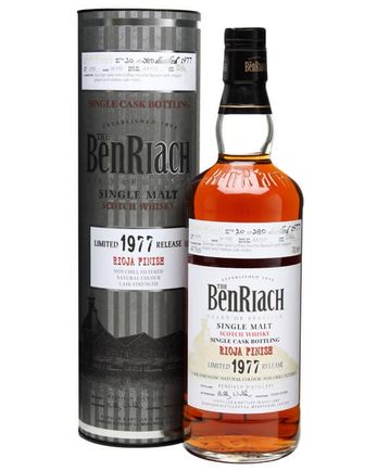Benriach 1977 34 Jahre alt Cask #2588 Rioja Finish