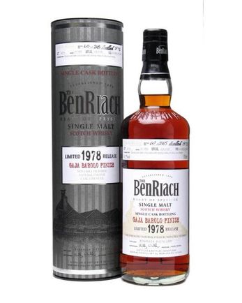 Benriach 1978 31 Jahre alt Barolo Finish