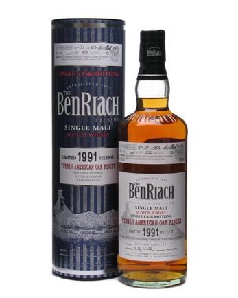Benriach 1991 19 Jahre alt Virgin American Oak Finish