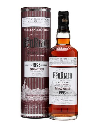 Benriach 1993 18 Jahre alt Barolo Finish