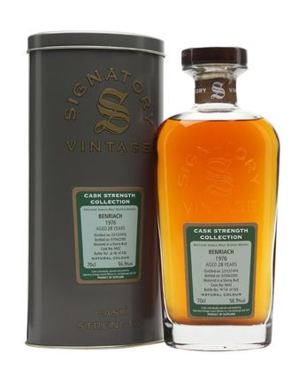 Benriach 1976 28 Jahre alt Sherry Cask Signatory