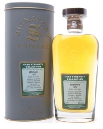 Benriach 1976 29 Jahre alt Sherry Cask Signatory