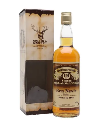 Ben Nevis 1965 19 Jahre alt Connoisseurs Choice Gordon & Macphail