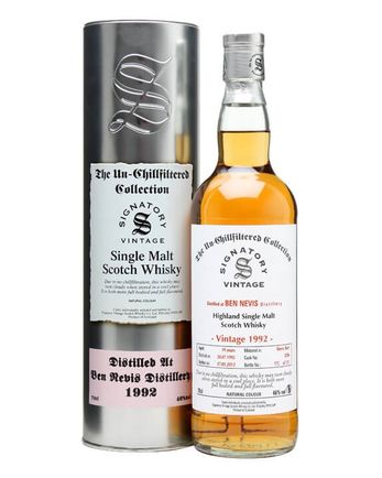 Ben Nevis 1992 19 Jahre alt Sherry Butt #2526 Signatory Un-Chillfiltered Collection