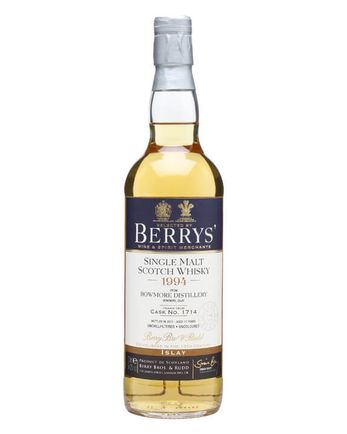 Bowmore 1994 17 Jahre alt Cask #1714 Berry Bros & Rudd