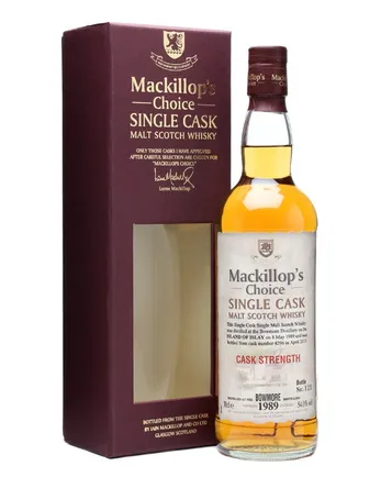 Bowmore 1989 21 Jahre alt Cask #4296 Mackillop's