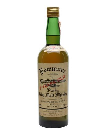 Bowmore 7 Jahre alt Sherriff's Bottled 1960s