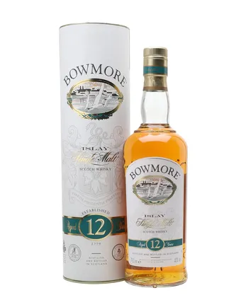 Bowmore 12 Jahre alt Old Presentation