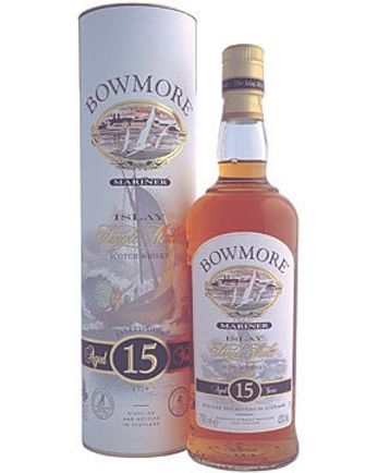 Bowmore 15 Jahre alt Mariner (old packaging)