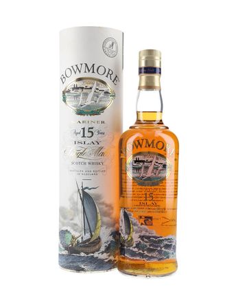 Bowmore Mariner 15 Jahre alt Screen Printed Label