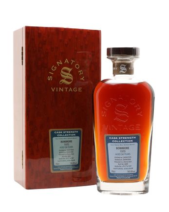 Bowmore 1970 34 Jahre alt Sherry Butt Signatory