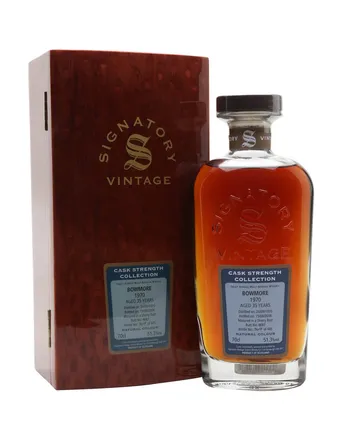 Bowmore 1970 35 Jahre alt Signatory