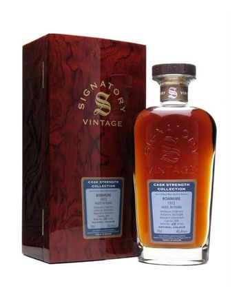 Bowmore 1972 36 Jahre alt Rare Reserve Sherry Butt Signatory Cask Strength Collection