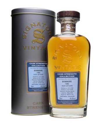 Bowmore 1980 28 Jahre alt Signatory Cask Strength Collection