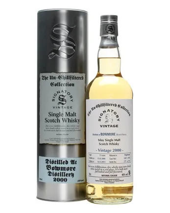 Bowmore 2000 13 Jahre alt Cask #1441+2 Signatory Un-Chillfiltered Collection