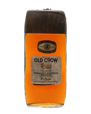 Old Crow Traveler Fifth Bottled 1970s