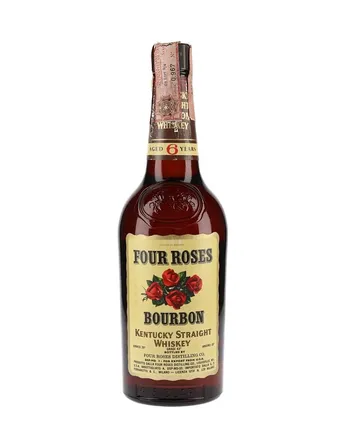 Four Roses 6 Jahre alt Yellow Bottled 1960s