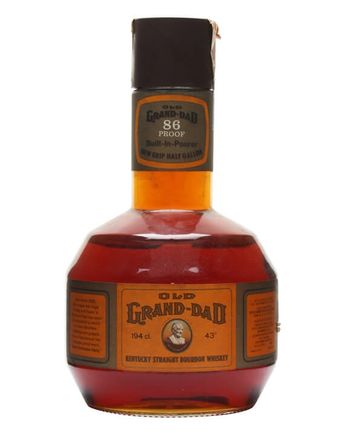 Old Grand Dad Bottled 1970s Half Gallon