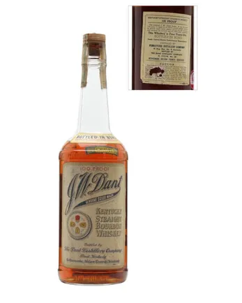 J W Dant 7 Jahre alt Bottled 1960s