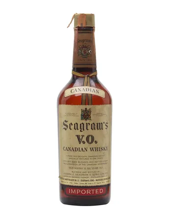 Seagram's VO 6 Jahre alt Bottled 1960s