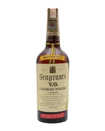 Seagram's VO 6 Jahre alt Bottled 1940s
