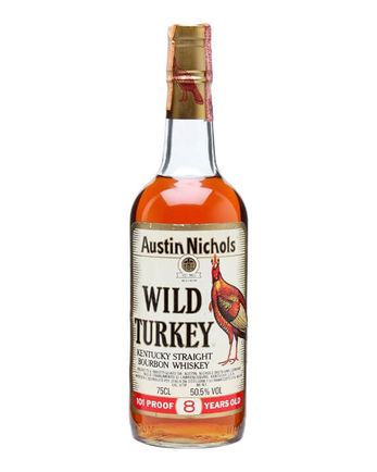 Wild Turkey Bourbon 8 Jahre alt Bottled 1980s