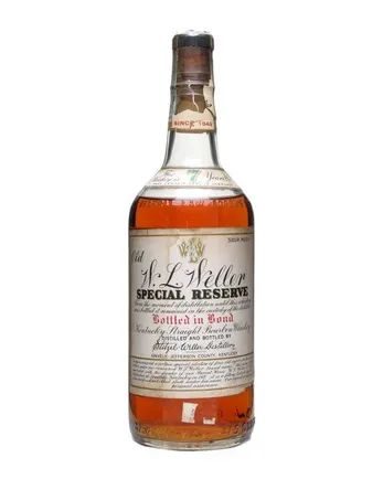 W L Weller 7 Jahre alt Special Reserve Bottled 1957