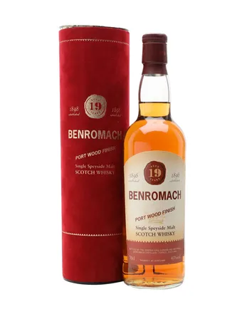 Benromach 19 Jahre alt Port Wood