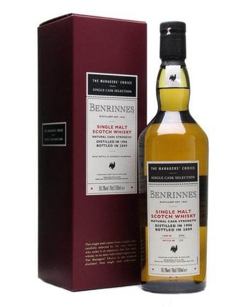 Benrinnes 1996 12 Jahre alt Managers' Choice