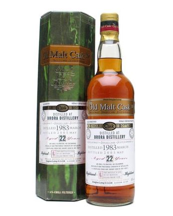 Brora 1983 22 Jahre alt Sherry Cask Cask # 1836 Douglas Laing Old Malt Cask