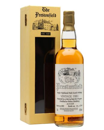 Brora 1981 19 Jahre alt Sherry Signatory