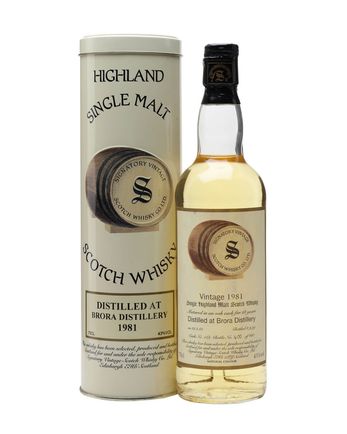 Brora 1981 18 Jahre alt Sherry Cask Signatory