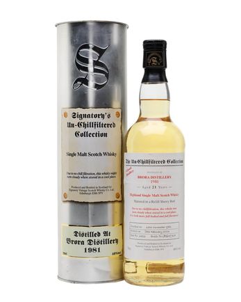 Brora 1981 21 Jahre alt Signatory