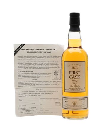 Bruichladdich 1967 32 Jahre alt Cask #967 First Cask