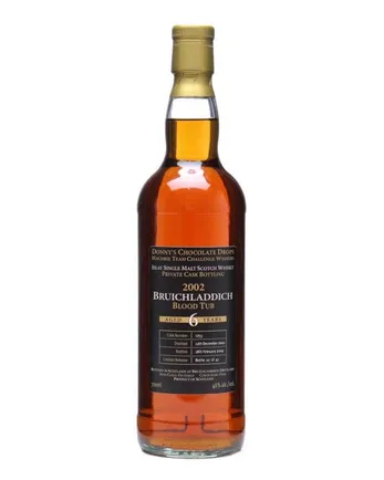 Bruichladdich 2002 6 Jahre alt Blood Tub Independent Bottling