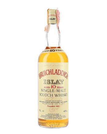 Bruichladdich 10 Jahre alt Bottled 1980's 75cl