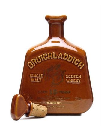 Bruichladdich 15 Jahre alt Brown Ceramic Decanter