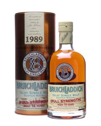 Bruichladdich 1989 Full Strength 16 Jahre alt Sherry Wood
