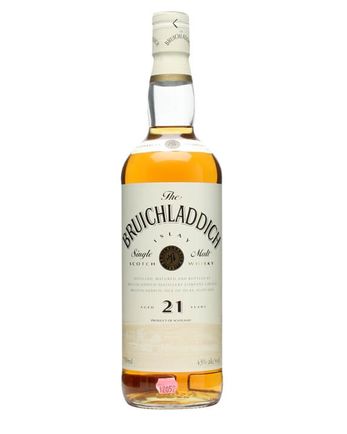 Bruichladdich 21 Jahre alt Cream Label Bottled 1980s